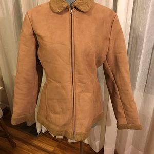 Ladies Tan winter coat